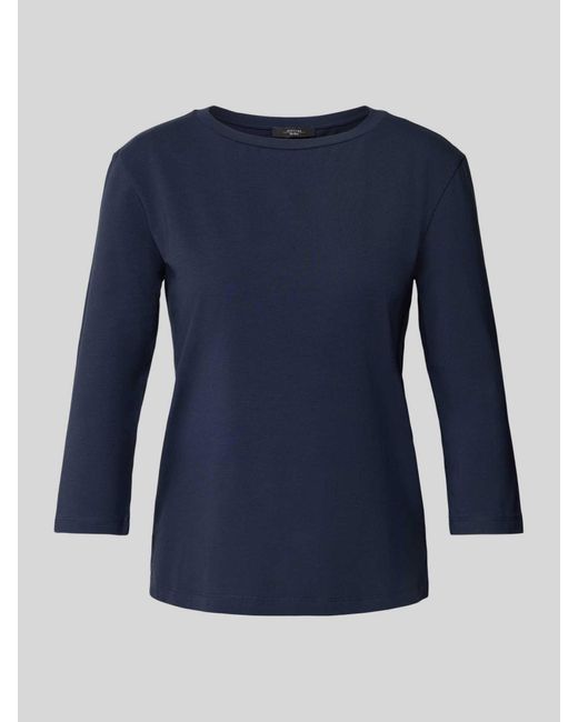 Weekend by Maxmara Shirt Met 3/4-Mouwen, Model 'Multia' in het Blue