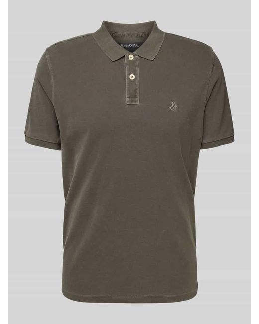 Marc O' Polo Regular Fit Poloshirt aus reiner Baumwolle in Green für Herren