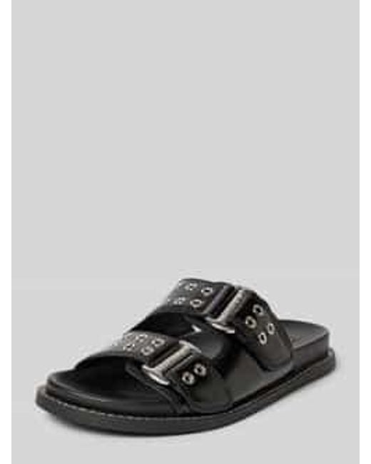 Steve Madden Slippers Met Sierstuds in het Black
