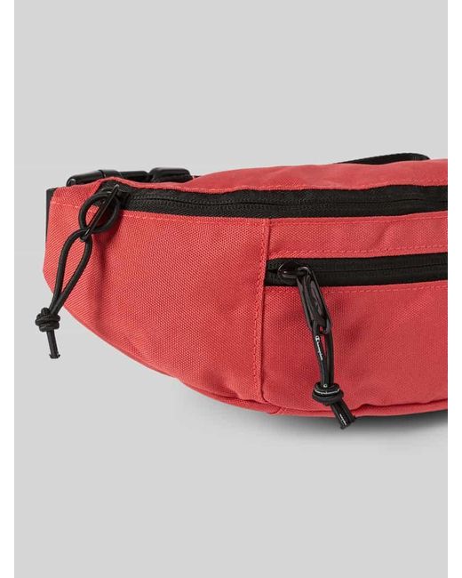 Champion Bauchtasche mit Label-Patch in Red für Herren