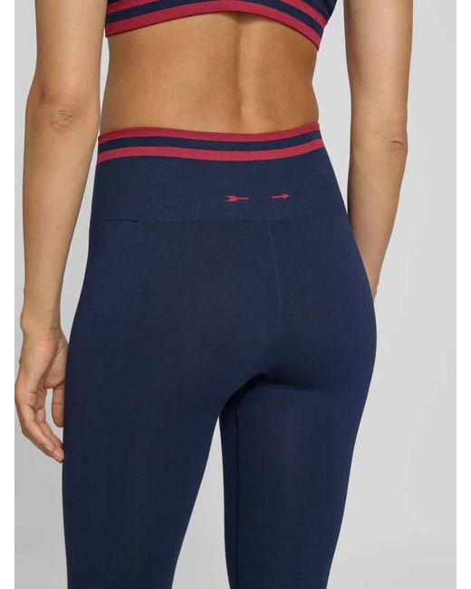 The Upside Blue Leggings mit elastischem Bund