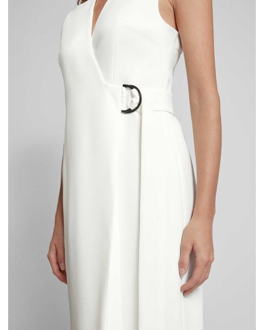 Ted Baker Midi-jurk Met Tailleriem in het White