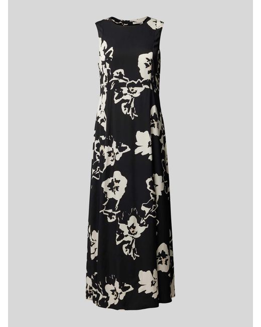 Marc O' Polo Maxi-jurk Met Bloemenprint in het Black