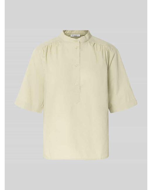 Marc O' Polo Natural Relaxed Fit Hemdbluse aus reiner Baumwolle
