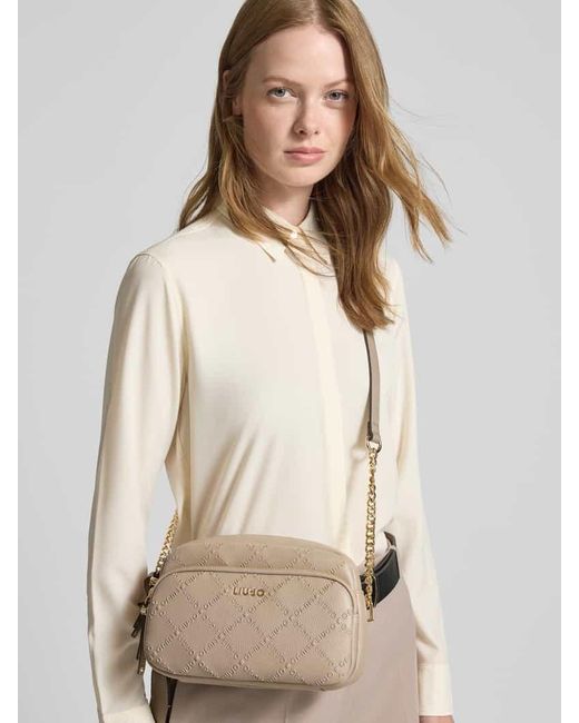 Liu Jo Natural Satchel Bag mit Steppnähten
