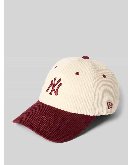 KTZ Natural Basecap mit Label-Stitching