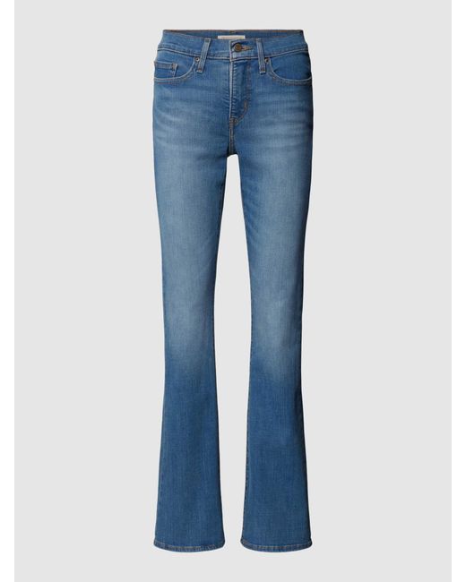 Levi's® 300 Bootcut Jeans Met Knoopsluiting in het Blue