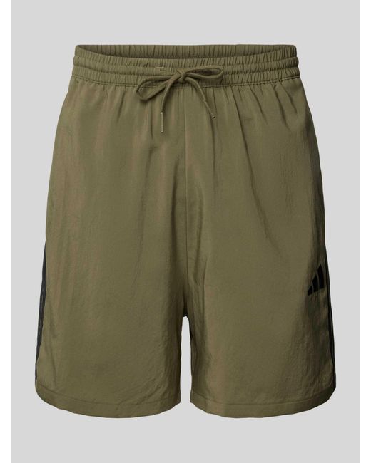 Adidas Regular Fit Korte Broek Met Logostitching in het Green voor heren