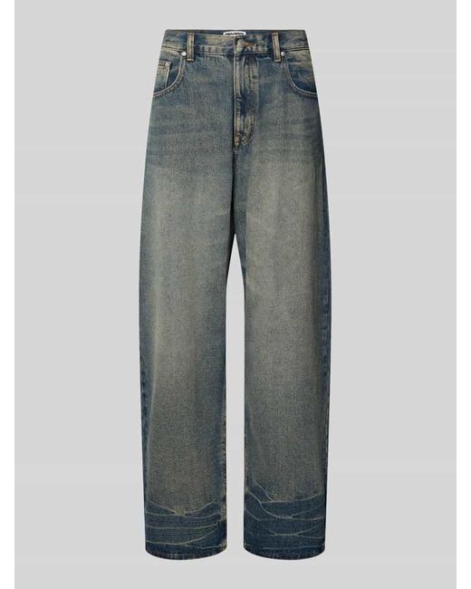Review Loose Fit Jeans mit 5-Pocket-Design in Gray für Herren
