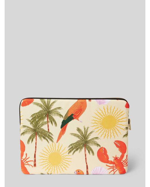 Wouf Laptoptas Met Labelpatch in het Gray