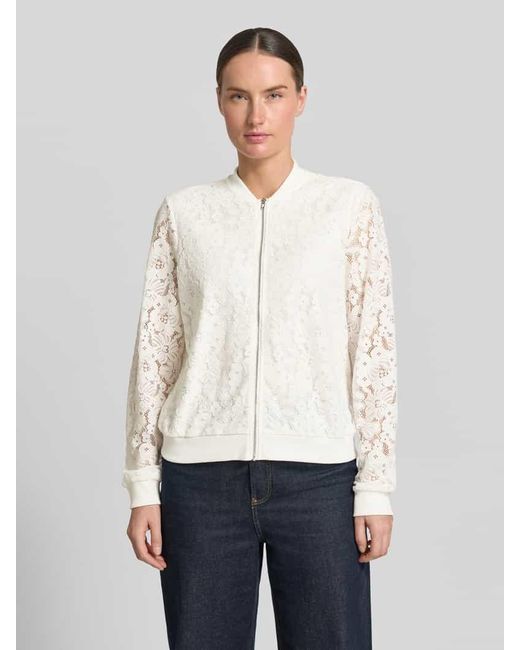 Vero Moda Natural Regular Fit Blouson aus Baumwoll-Mix Modell 'HONEY'