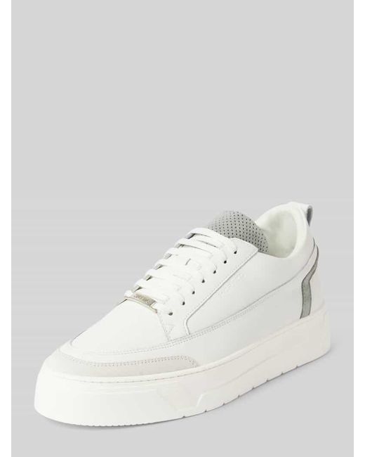 Antony Morato Sneaker Aus Leder Mit Label-Details Modell 'Flint' in White für Herren