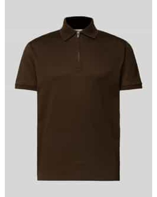 SELECTED Poloshirts in het Brown voor heren