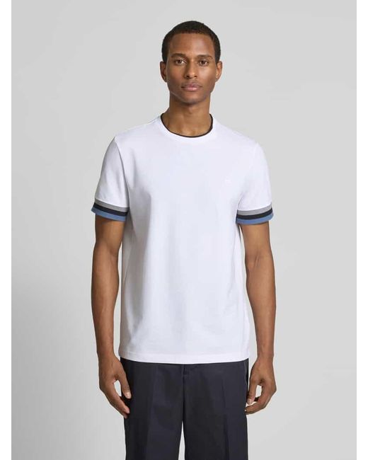 Christian Berg Men T-Shirt mit Rundhalsausschnitt in White für Herren