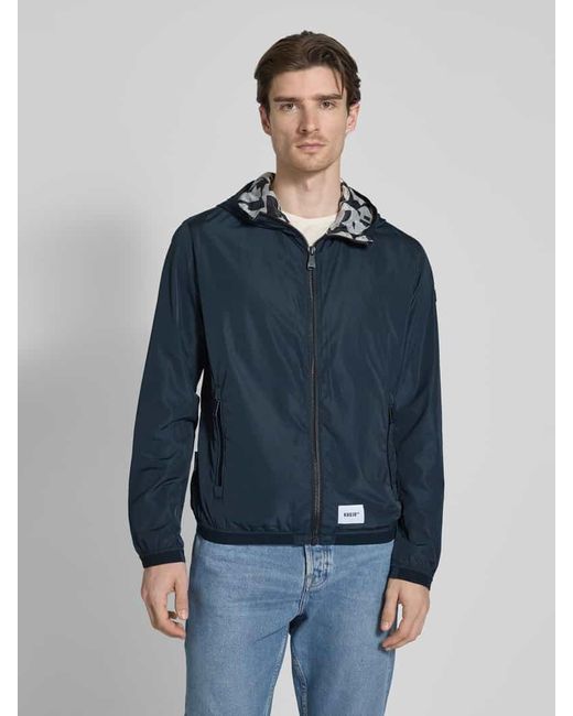 Khujo Jacke mit Reißverschlusstaschen Modell 'Ferd' in Blue für Herren