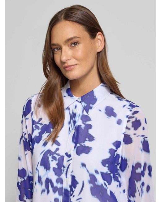 Calvin Klein Blouses Lange Mouw in het Blue