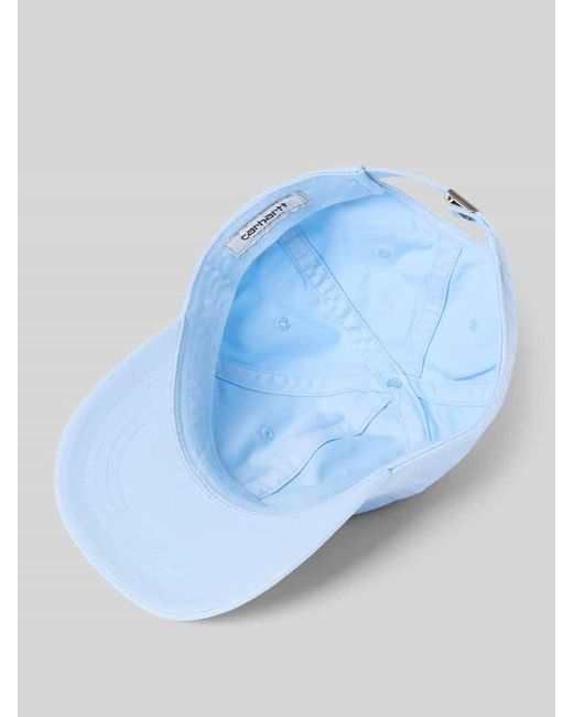 Carhartt Basecap mit Label-Stitching Modell 'MADISON' in Blue für Herren