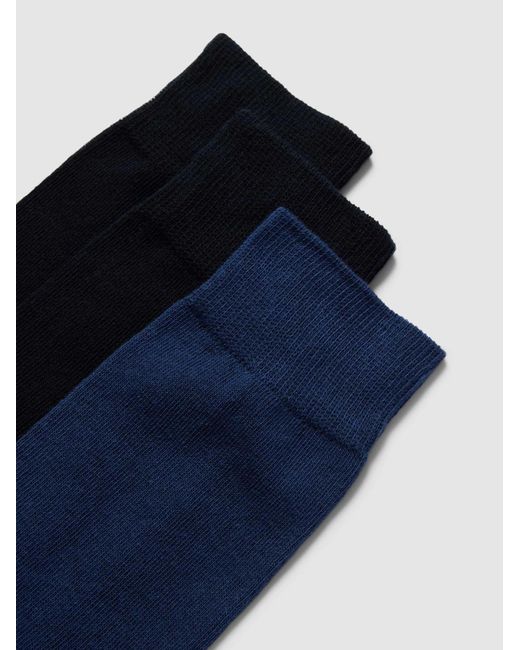 S.oliver Sokken Met Stretch, Set Van 3 Paar in het Blue voor heren