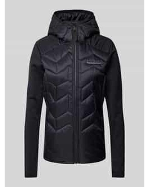 Peak Performance Gewatteerd Jack Met Labelstitching in het Blue