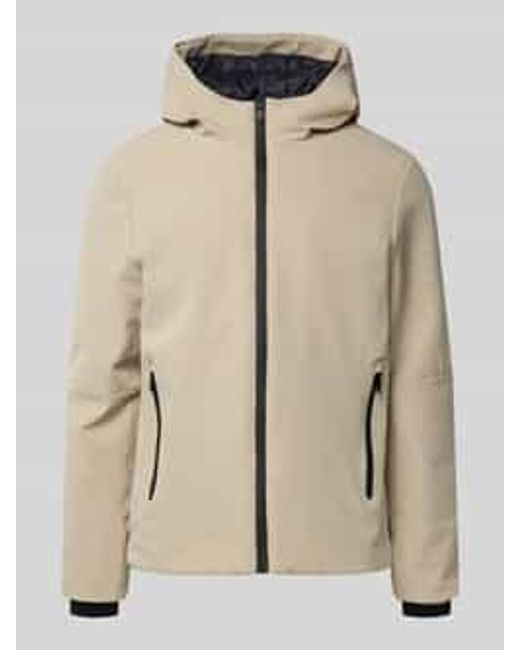 Blend Jack Met Capuchon En Ritszakken, Model 'Eon' in het Natural voor heren