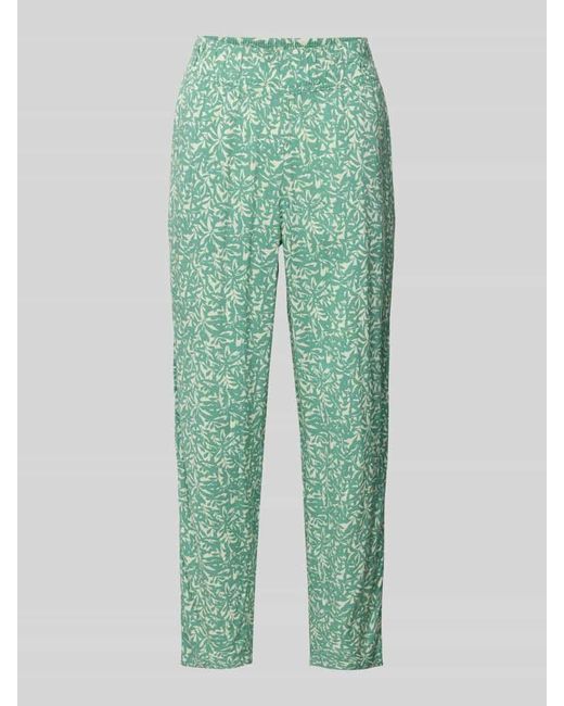 Tom Tailor Green Relaxed Fit Stoffhose Aus Viskose-Mix