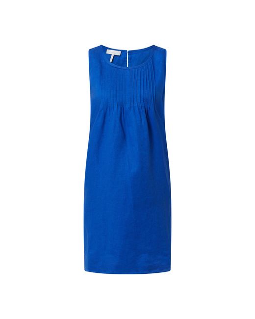 Cinque Kleid aus Leinen Modell 'Ciindia' in Blau - Lyst