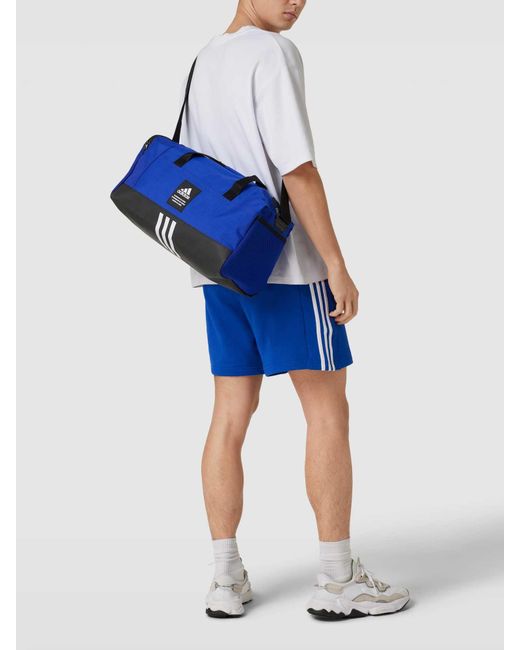Adidas Sporttasche mit Label-Details Modell '4ATHLTS DUF' in Blue für Herren