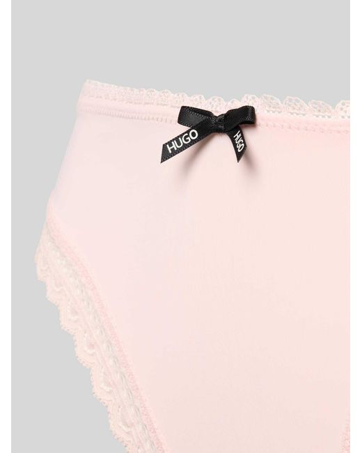 HUGO Strings in het Pink