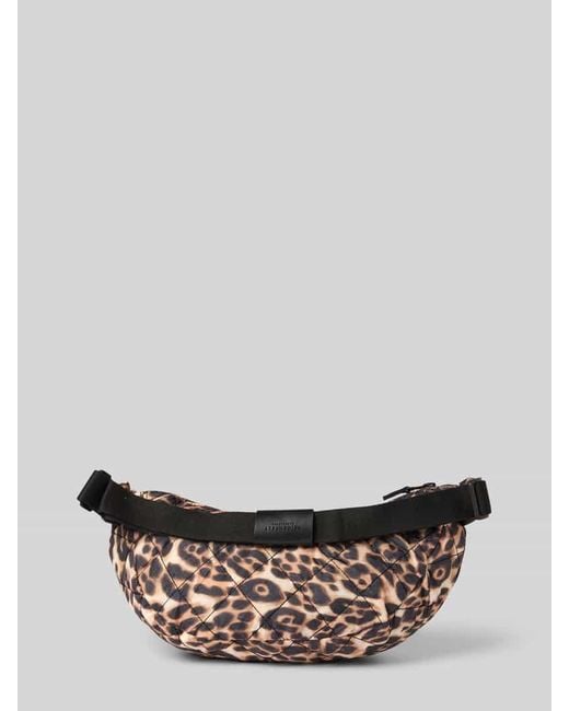 SEIDENFELT Multicolor Crossbody Bag mit Label-Detail Modell 'EVENES'