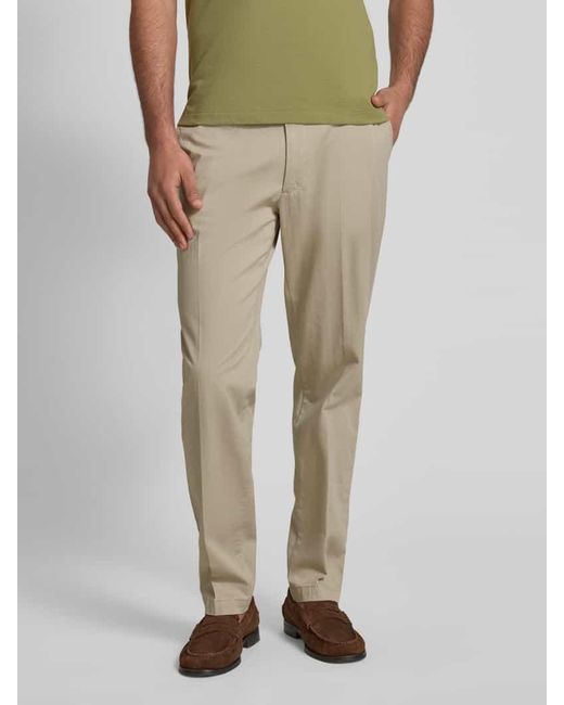 Boss Regular Fit Chino mit Eingrifftaschen Modell 'Kane' in Natural für Herren
