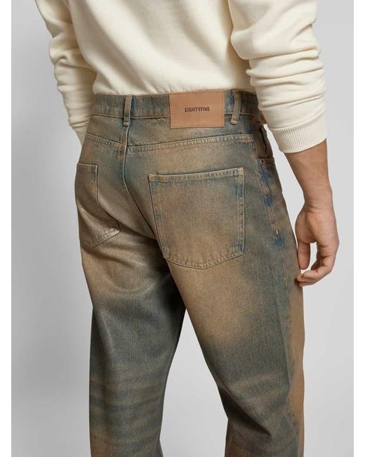 EightyFive Jeans mit 5-Pocket-Design in Green für Herren