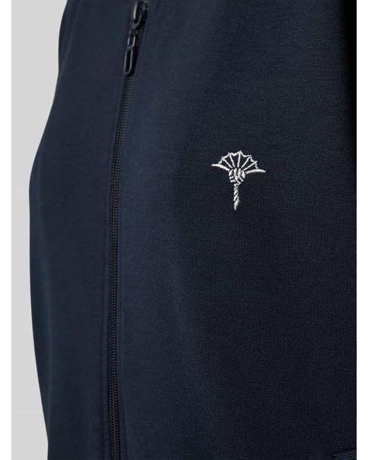 Joop! Blue Sweatjacke Mit Logo-Stitching