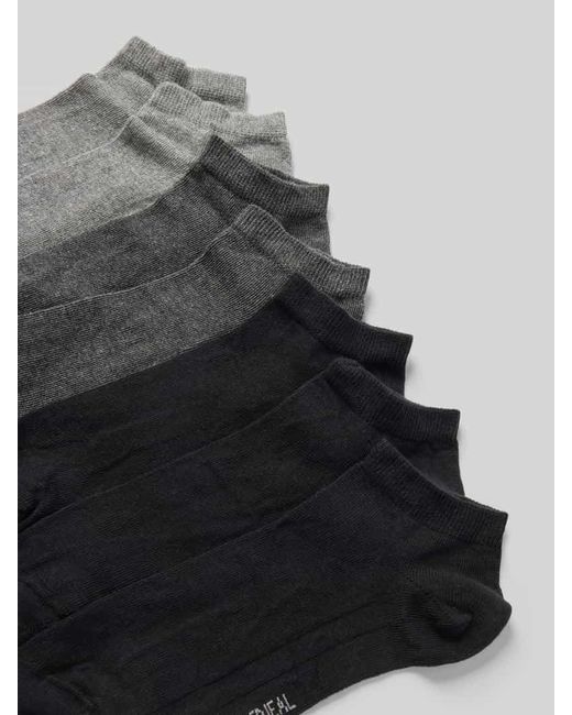 Mcneal Socken mit Label-Print im 7er-Pack in Black für Herren