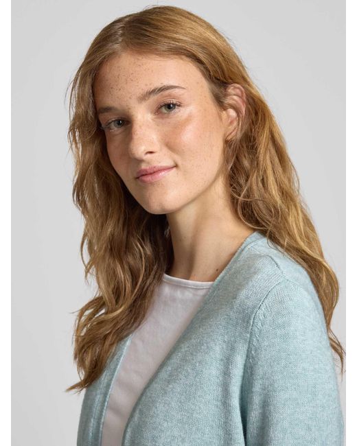 ONLY Regular Fit Cardigan Van Viscosemix, Model 'Lesly' in het Blue