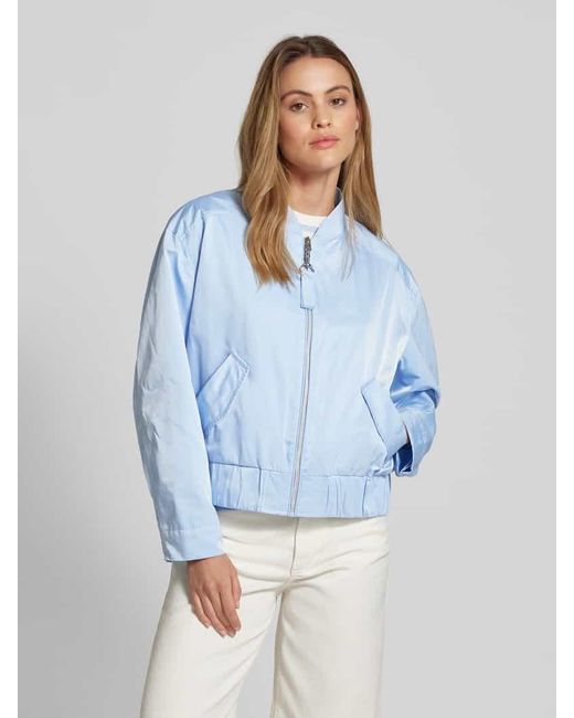 Cinque Blue Bomberjacke mit Reißverschluss Modell 'BLOUMINA'