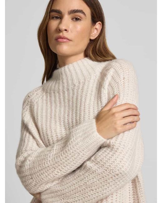 Hemisphere Natural Strickpullover aus Kaschmir-Seide-Mix