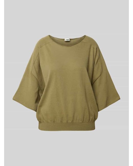 Drykorn Green Strickpullover mit 1/2-Ärmel Modell 'DILARY'