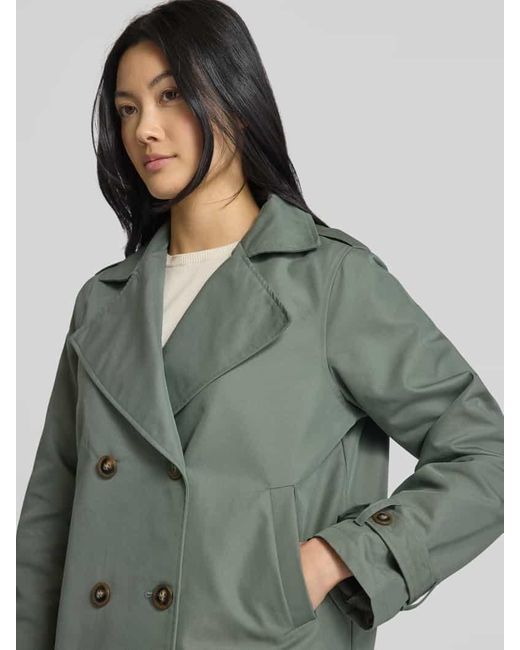 Soya Concept Green Jacke Mit Leistentaschen Modell 'Amanda'