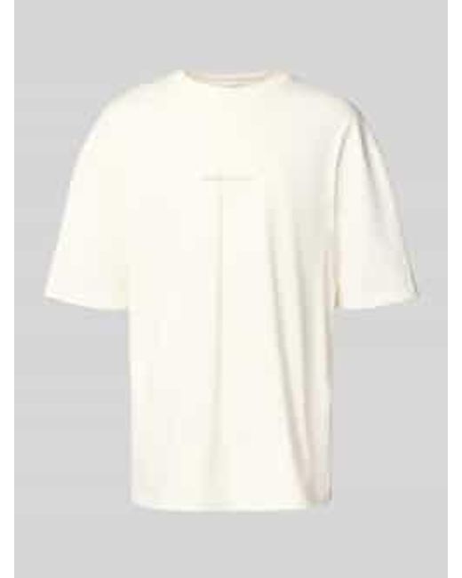 PEGADOR Oversized T-shirt Met Labelprint in het White voor heren