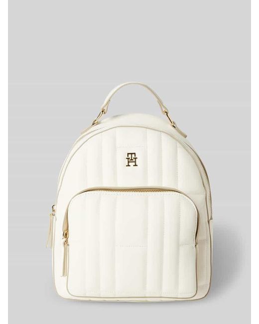 Tommy Hilfiger Natural Rucksack mit gesteppter Oberfläche