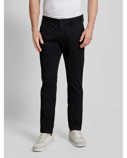 Marc O' Polo Shaped Fit Jeans mit Gürtelschlaufen Modell 'Stig' in Black für Herren
