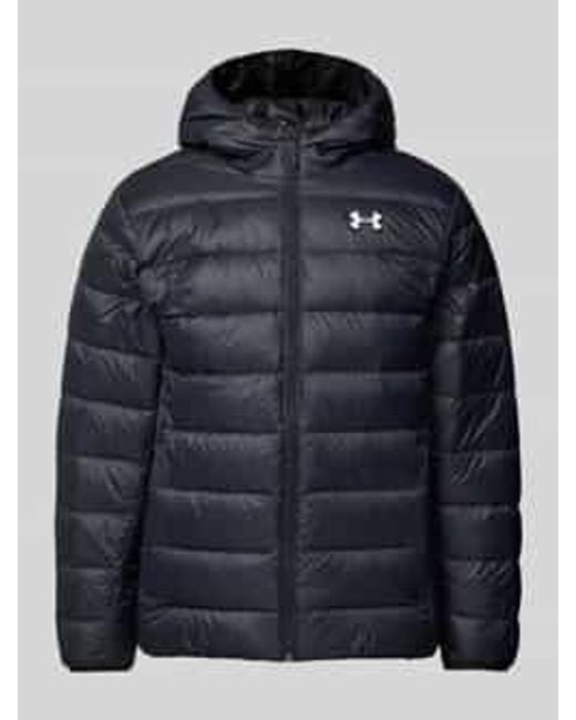 Under Armour Gewatteerd Jack Met Labelpatch in het Blue voor heren