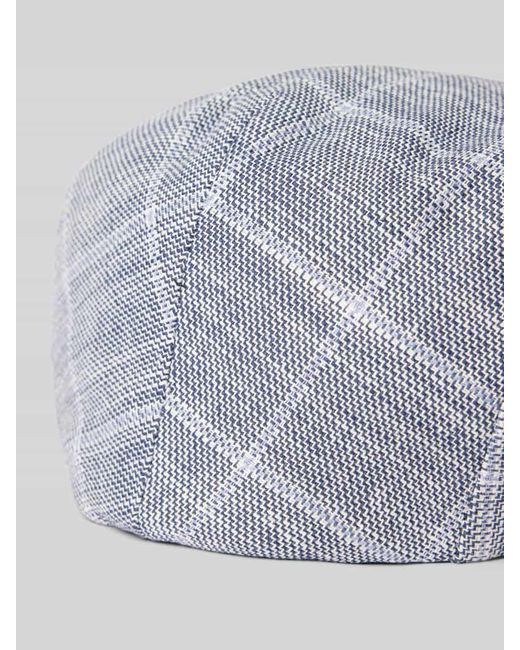 Müller Headwear Schiebermütze mit verstärktem Schirm und Leinen-Anteil in Gray für Herren