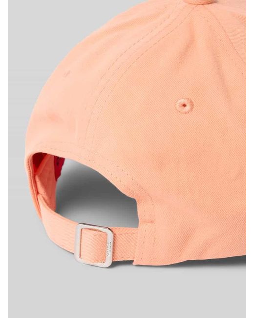 HUGO Natural Basecap mit Logo-Stitching Modell 'Cara'