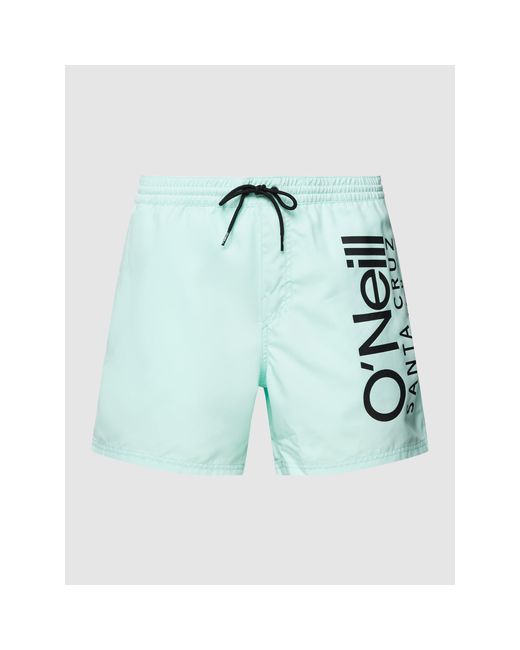 O'neill Sportswear Badehose mit Motiv-Print Modell 'Original Cali 16 Shorts' in Green für Herren