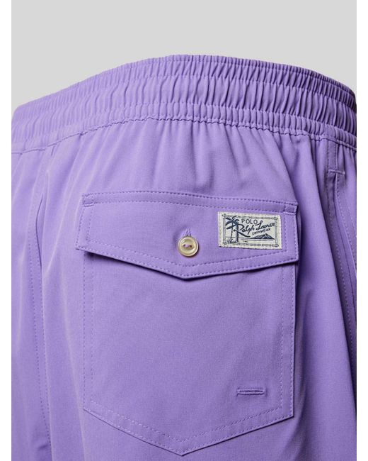 Polo Ralph Lauren Badehose in Purple für Herren