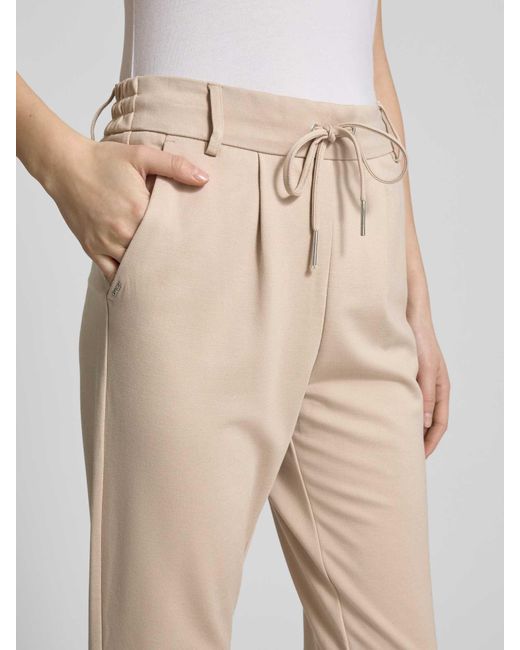 ONLY Regular Fit Stoffen Broek in het Natural