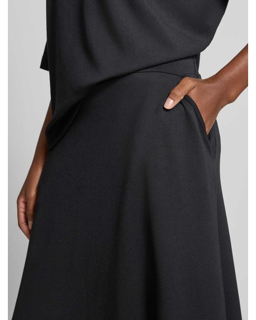 Soya Concept Midirok Met Elastische Band, Model 'Banu' in het Black
