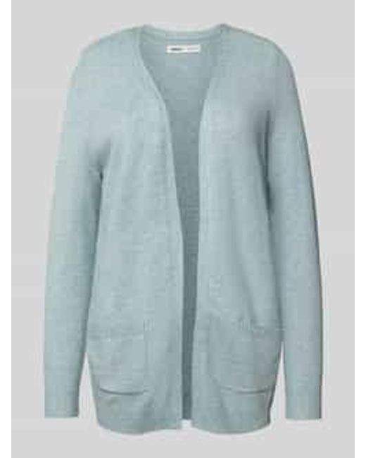 ONLY Regular Fit Cardigan Van Viscosemix, Model 'Lesly' in het Blue