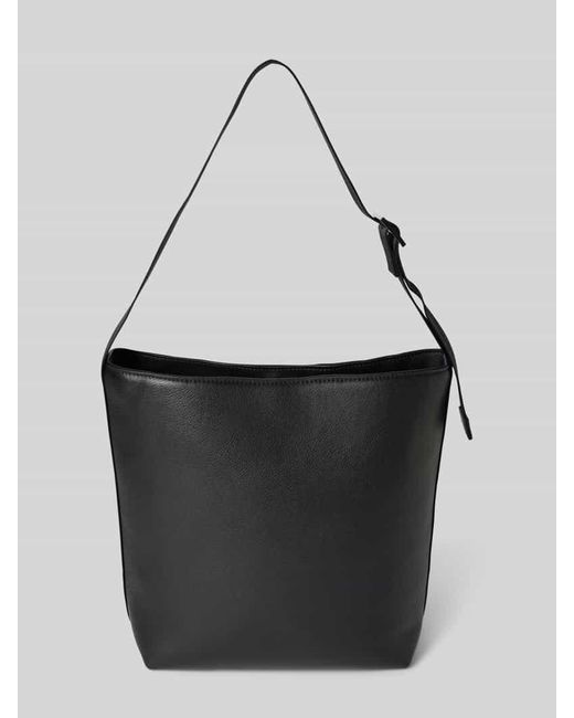 HUGO Black Shopper in Leder-Optik Modell 'BEL 2.0_BUCKET'